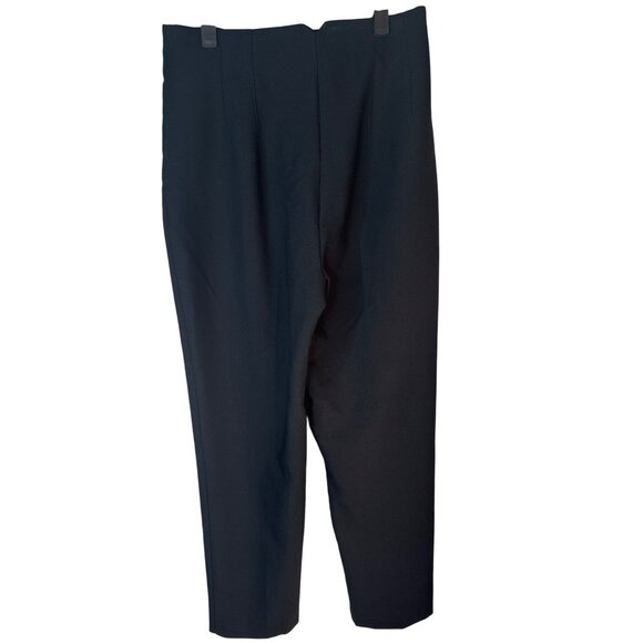 2/$30 ZARA Black Medium High-Waisted Tapered Dress Pants - Picture 3 of 15